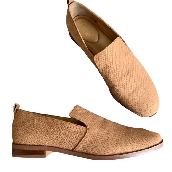 Franco Sarto | Peri Embossed Snake Tan Loafer | 8.5 - Picture 6 of 6